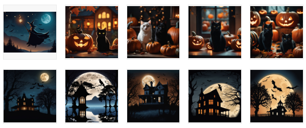 Spooktacular AI Halloween Postcard Ideas to Send Chills and Thrills