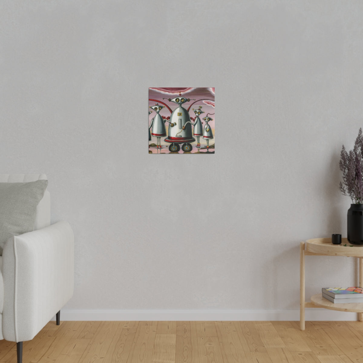Jetsons robots Canvas Print