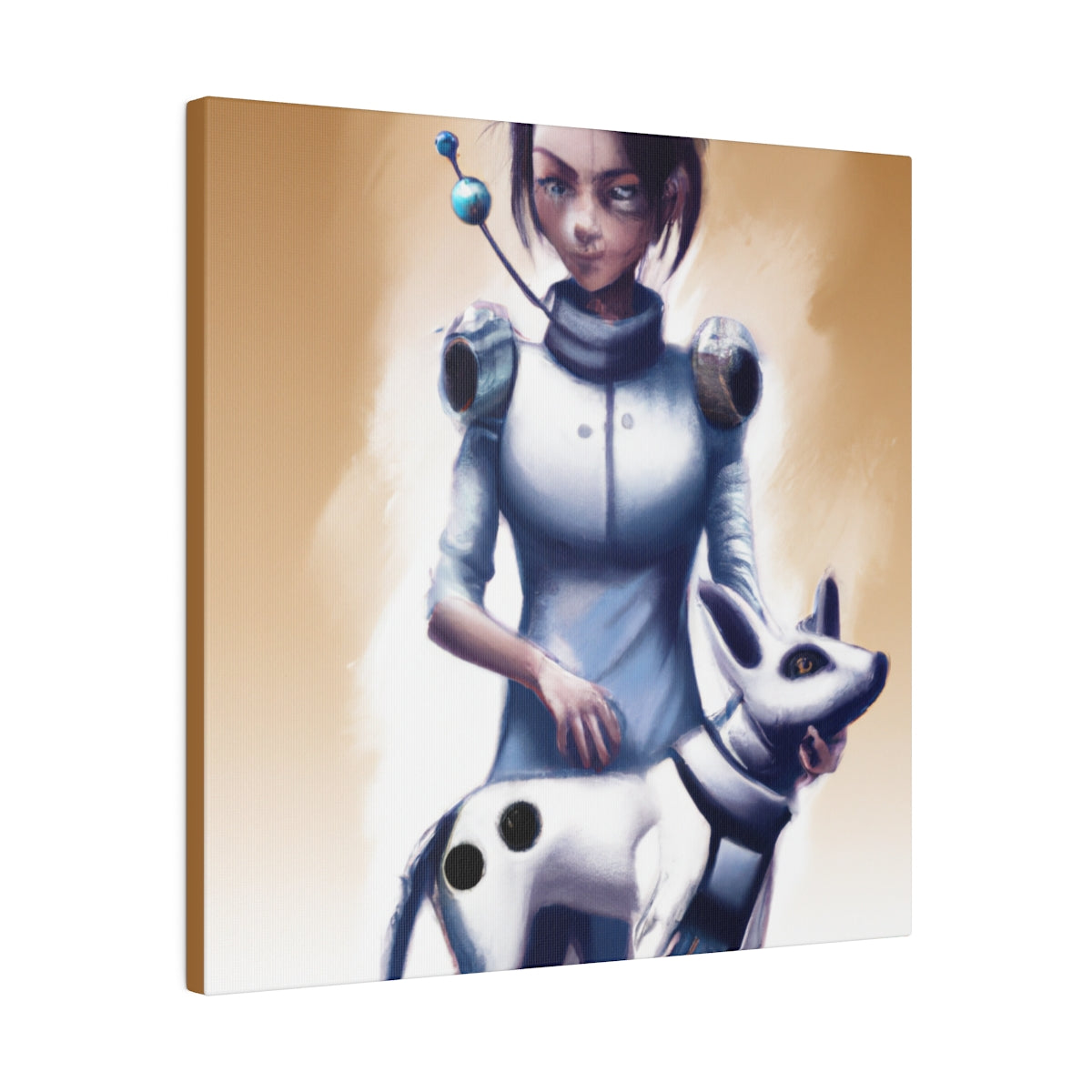 Robopet Canvas Print