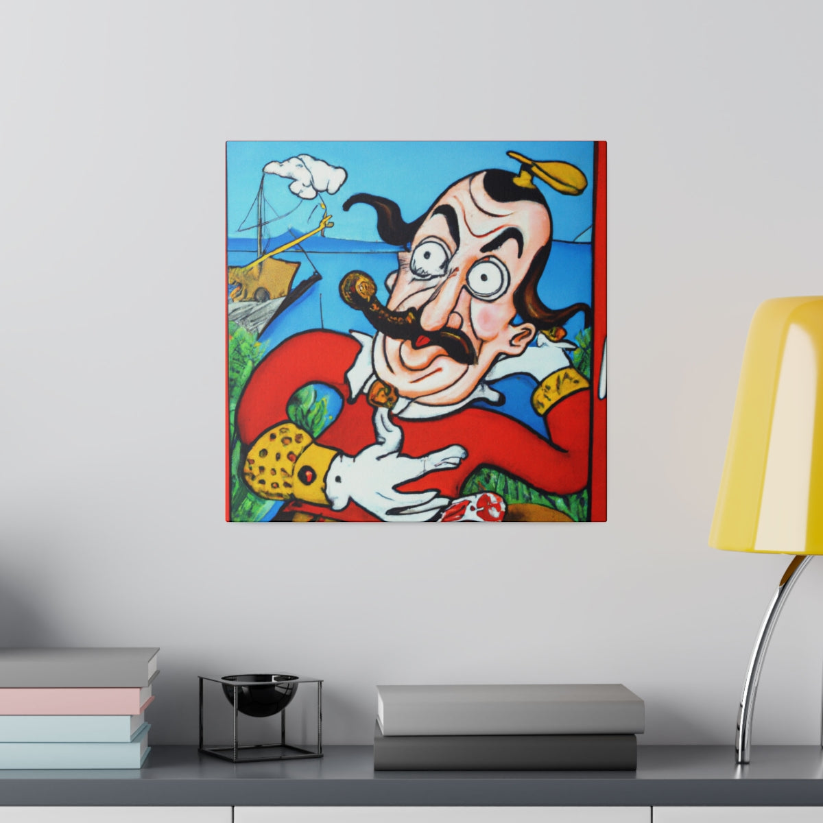 Dali Sailing Canvas Print