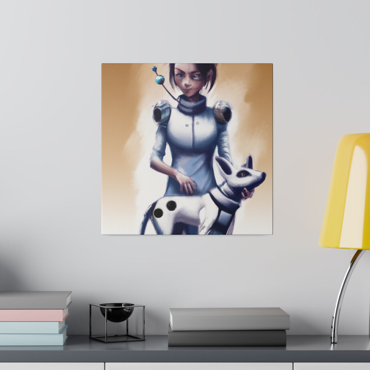 Robopet Canvas Print