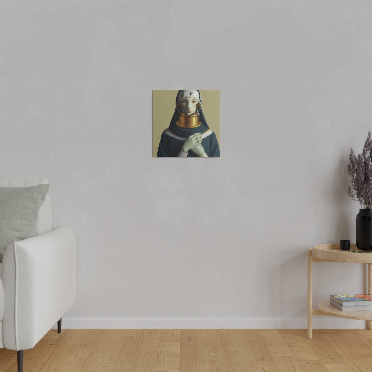 The mother T Canvas Print