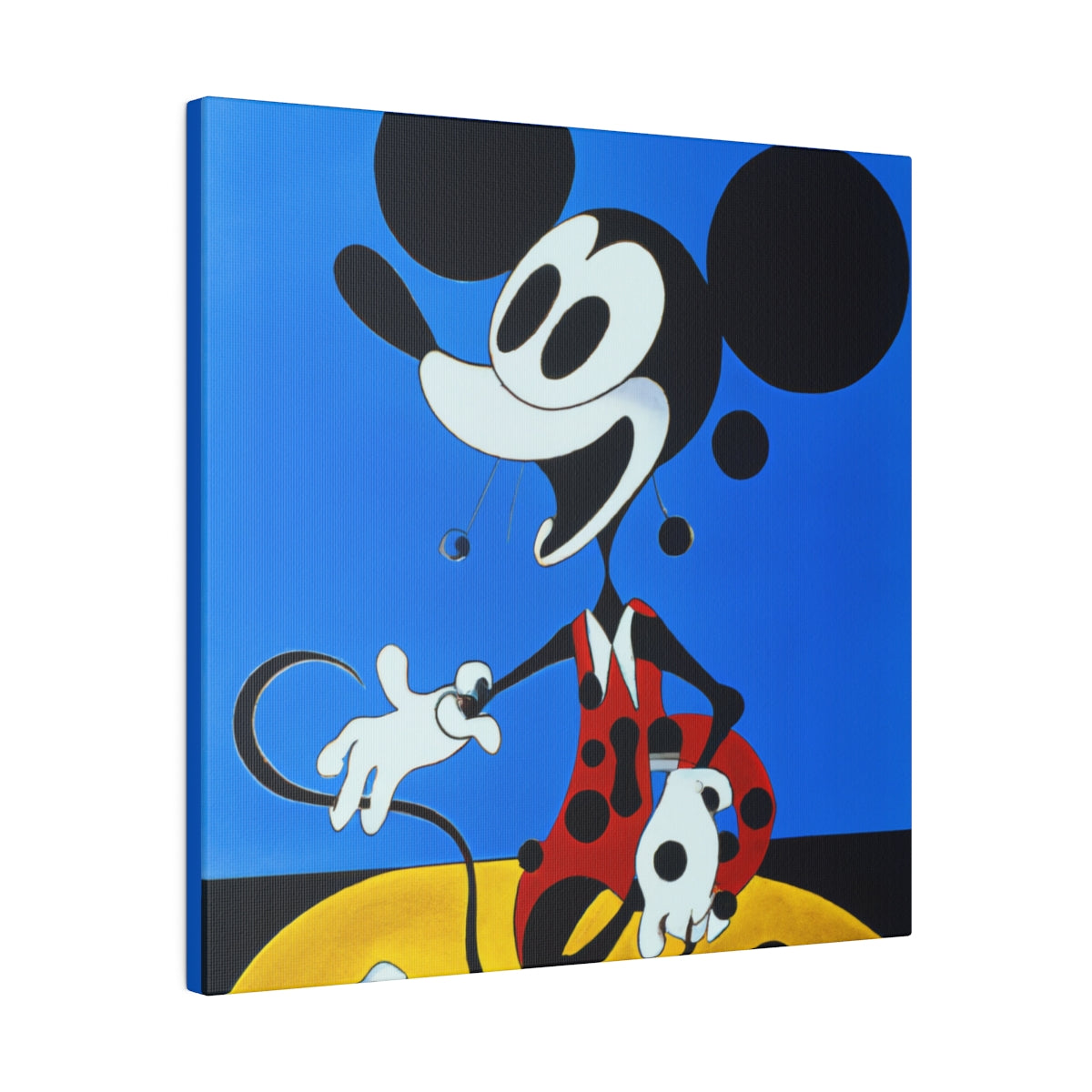 Smile Mickey Canvas Print
