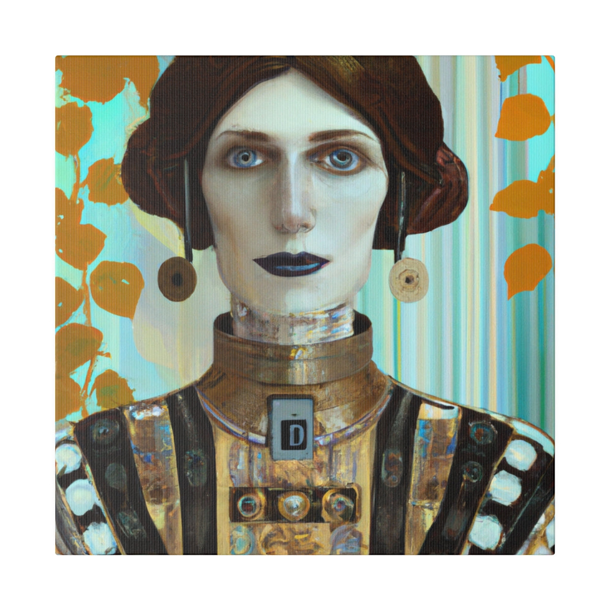 Seccesion robo Canvas Print