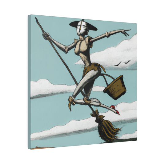 The RoboWitch Canvas Print