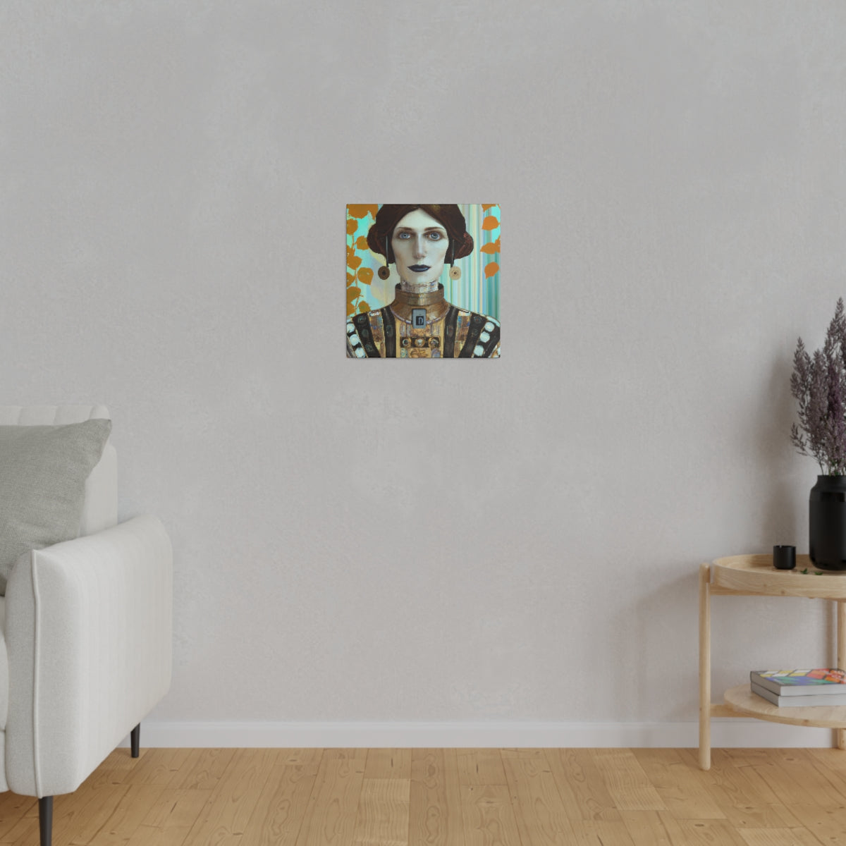 Seccesion robo Canvas Print