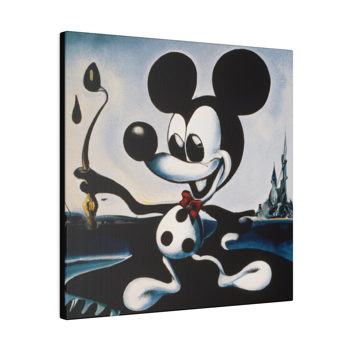 Mickey sticky Canvas Print